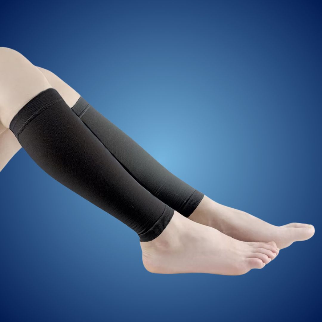 Calf Compression Socks | Soft Elastic Fabric | Circulation Support