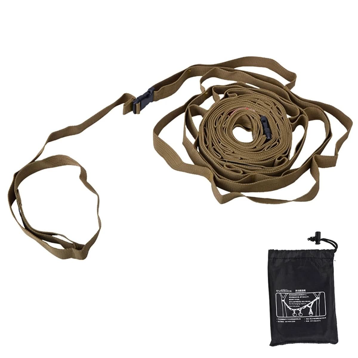 Camping & Hiking Rope | Adjustable Length | Lightweight & Compact | Durable Design