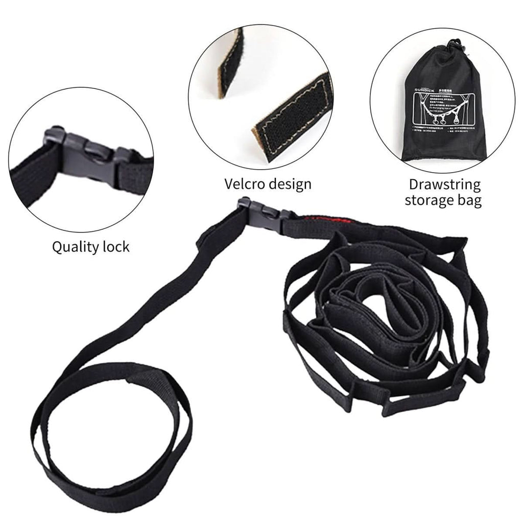 Camping & Hiking Rope | Adjustable Length | Lightweight & Compact | Durable Design