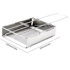 Camping Wood Stove | Foldable Stainless Steel | Includes Carry Bag | Efficient Burning