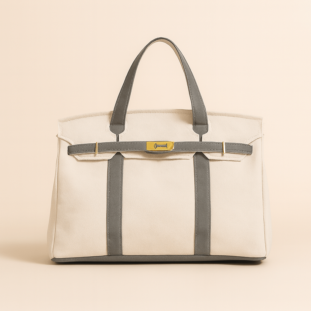 Canvas Tote Bag | Reinforced Steel Accents | Spacious Interior & Inner Pocket