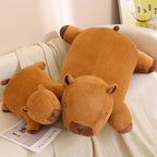 Capybara Plush Toy | Giant Snuggle Buddy | Soft Plush & Cotton Fill | Comfort Pillow