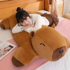 Capybara Plush Toy | Giant Snuggle Buddy | Soft Plush & Cotton Fill | Comfort Pillow