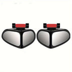 Car Blind Spot Mirror Set | 360° Adjustable HD Wide-View | Universal Mounting