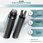 Car Escape Hammer | Tungsten Tip Window Breaker | Stainless Steel Seatbelt Cutter