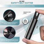 Car Escape Hammer | Tungsten Tip Window Breaker | Stainless Steel Seatbelt Cutter