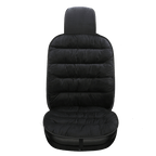 Car Front Seat Cushion Pad | Full-Length Quilted Plush | 19.1 x 40.6 in