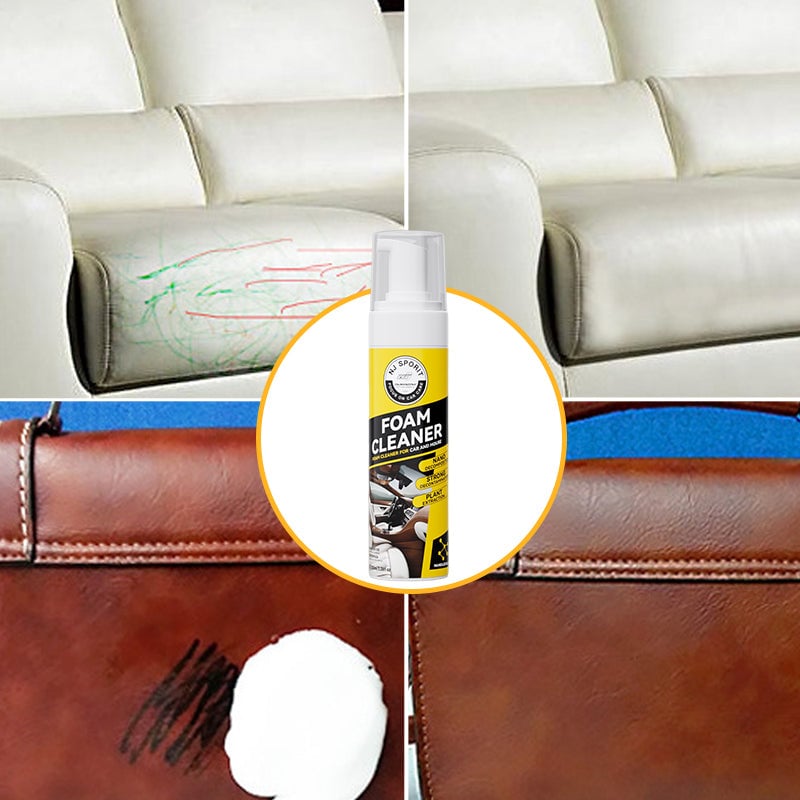 Car Interior Cleaner | Multipurpose Foam Formula | Leather & Fabric Safe | 100ml