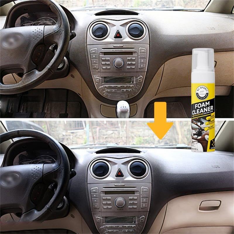 Car Interior Cleaner | Multipurpose Foam Formula | Leather & Fabric Safe | 100ml