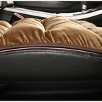 Car Seat Cover | Ultra Comfort Cushioned Plush | Universal Non-Slip Seat Protector | Luxurious Feel