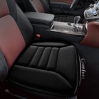 Car Seat Cushion | Memory Foam Support | Breathable Cover & Silicone Gel | Pain Relief