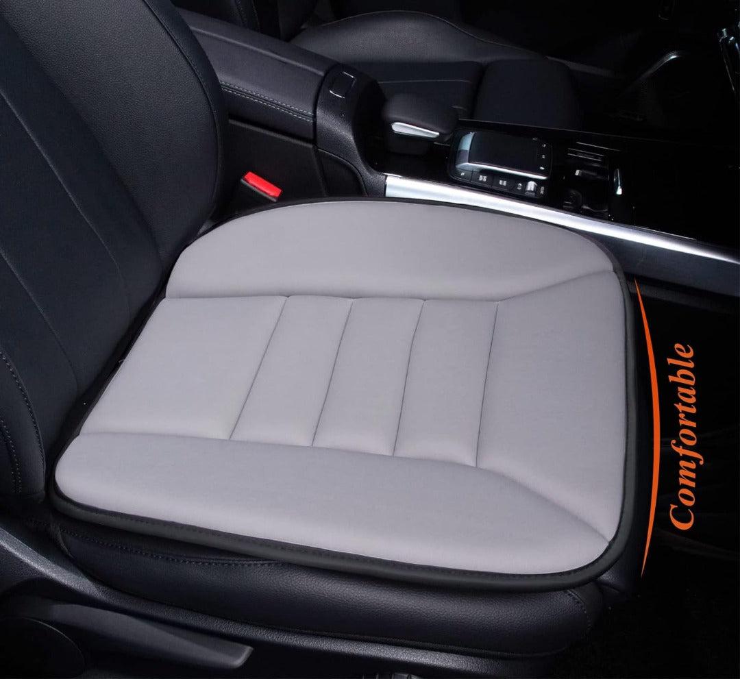 Car Seat Cushion | Memory Foam Support | Breathable Cover & Silicone Gel | Pain Relief