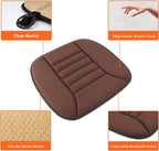 Car Seat Cushion | Memory Foam Support | Breathable Cover & Silicone Gel | Pain Relief