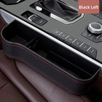 Car Seat Gap Organizer | Premium Leather Design | Cup Holder & Phone Storage | Universal Fit
