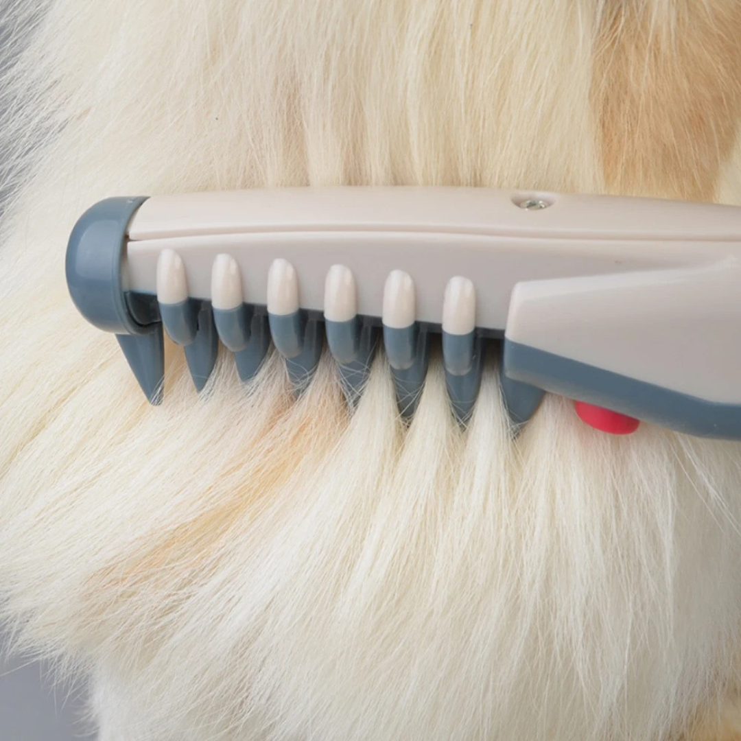 Cat & Dog Dematting Trimmer | Gentle No-Pull Glide | Stainless Steel Blades, Easy-Clean