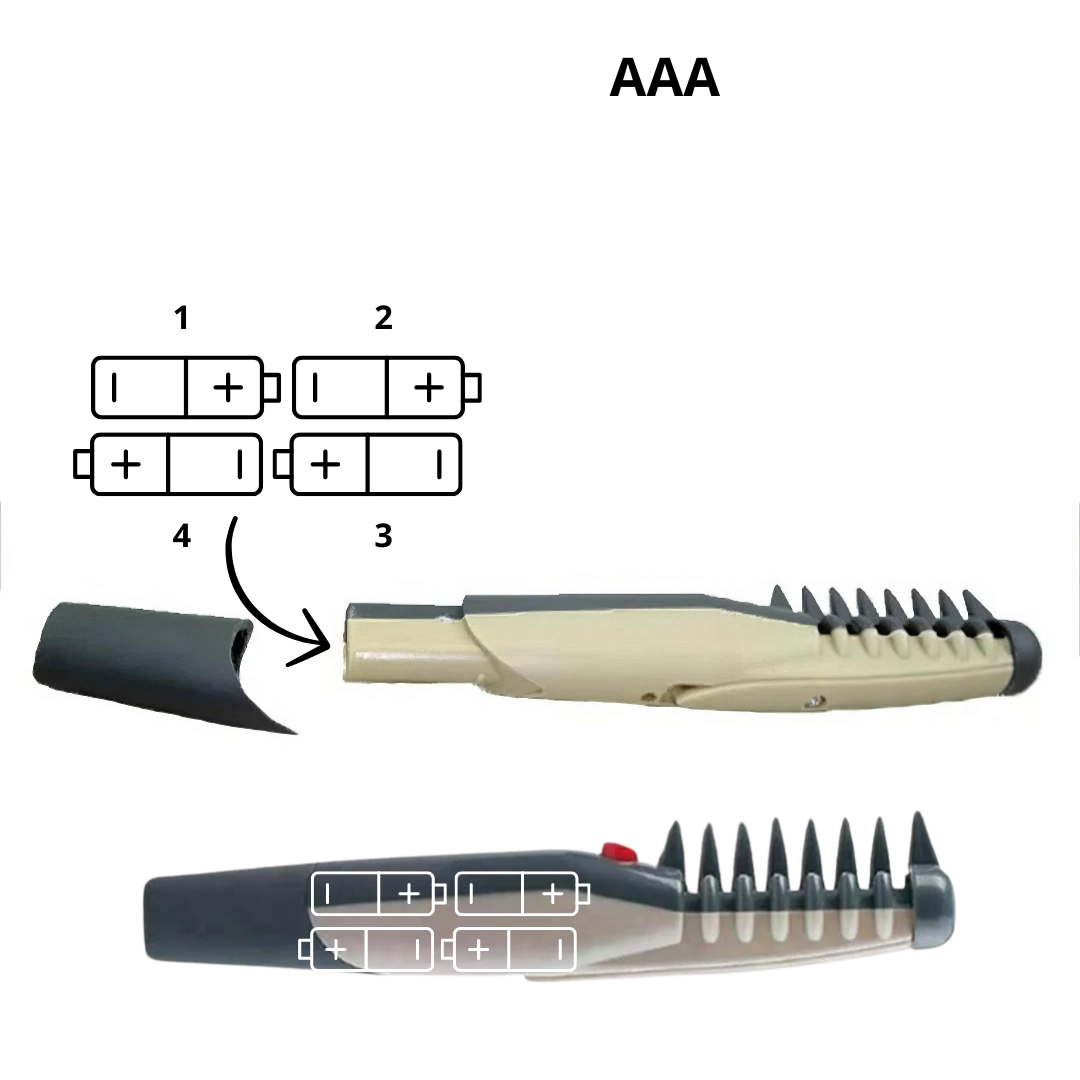 Cat & Dog Dematting Trimmer | Gentle No-Pull Glide | Stainless Steel Blades, Easy-Clean