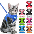 Cat & Small Dog Harness & Leash | Adjustable Breathable Mesh Vest | Up to 16.5 lb