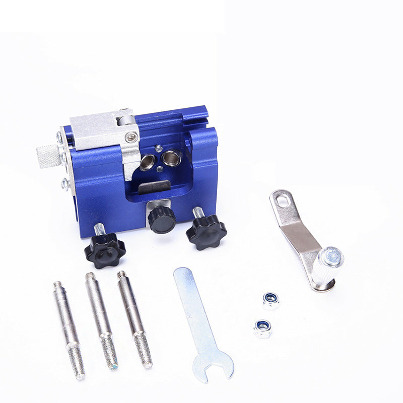 Chainsaw Chain Sharpener | 30° Bevel Guide | Anodized Aluminum | Precise Sharpening