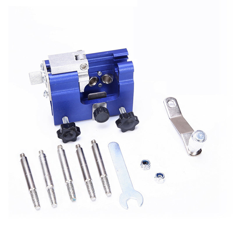 Chainsaw Chain Sharpener | 30° Bevel Guide | Anodized Aluminum | Precise Sharpening