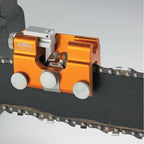 Chainsaw Chain Sharpener | 30° Bevel Guide | Anodized Aluminum | Precise Sharpening