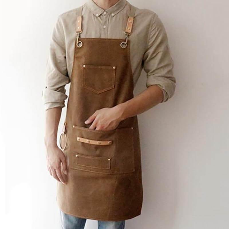 Chef Waist Apron | Vintage Minimalist | Sturdy Canvas | Durable Design