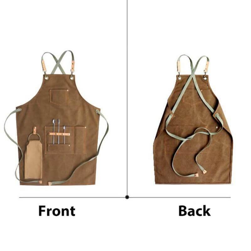 Chef Waist Apron | Vintage Minimalist | Sturdy Canvas | Durable Design