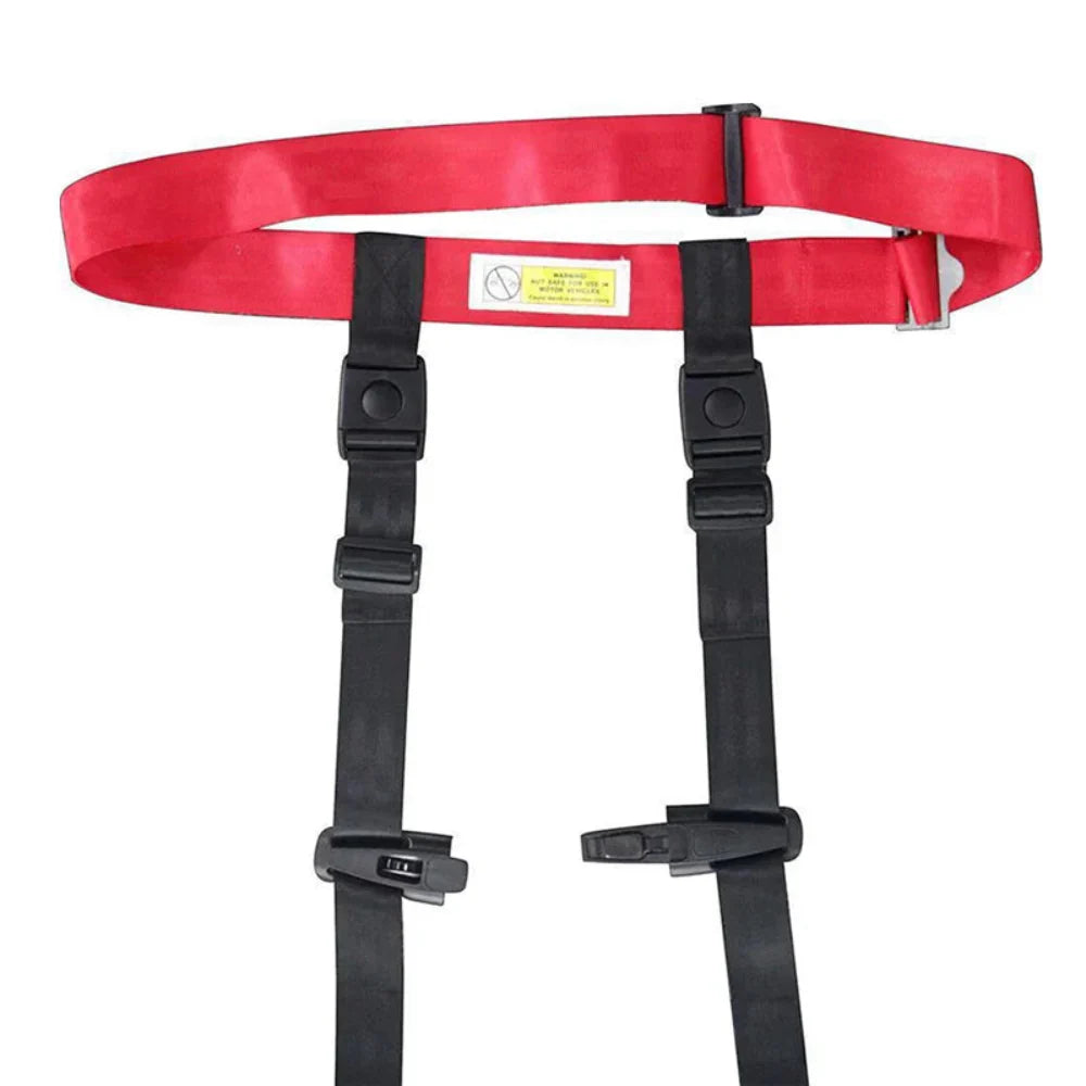 Child Airplane Safety Harness | Adjustable Quick-Install Seat Belt | Foldable Travel-Friendly