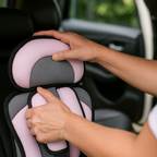 Child Car Seat 0-12 Years | ISOFIX Convertible Design | Five-Point Harness & Breathable Mesh