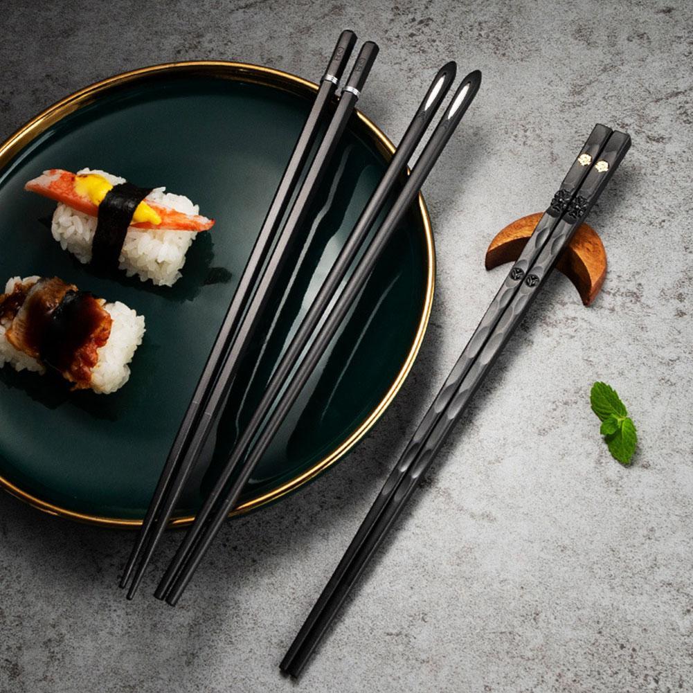 Chopstick Set | Refined Non-Slip Design | Dishwasher Safe | 5 Pairs