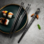 Chopstick Set | Refined Non-Slip Design | Dishwasher Safe | 5 Pairs