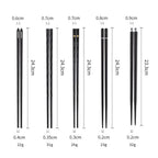 Chopstick Set | Refined Non-Slip Design | Dishwasher Safe | 5 Pairs