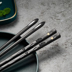 Chopstick Set | Refined Non-Slip Design | Dishwasher Safe | 5 Pairs