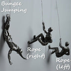 Climbing Wall Sculpture | 3D Climber Figures Design | Easy Installation | Modern Wall Decor