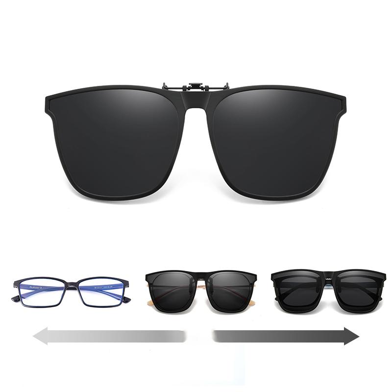 Clip-On Flip-Up Sunglasses | Polarized Polycarbonate Lenses | UV400 Protection