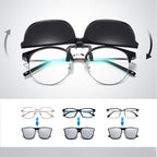 Clip-On Flip-Up Sunglasses | Polarized Polycarbonate Lenses | UV400 Protection