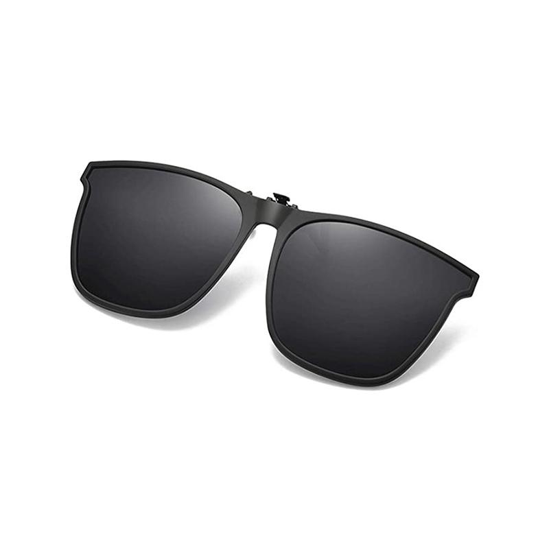 Clip-On Sunglasses for Glasses | Ultra-Light Flip-Up | Polarized Polycarbonate Lenses | Comfort Fit