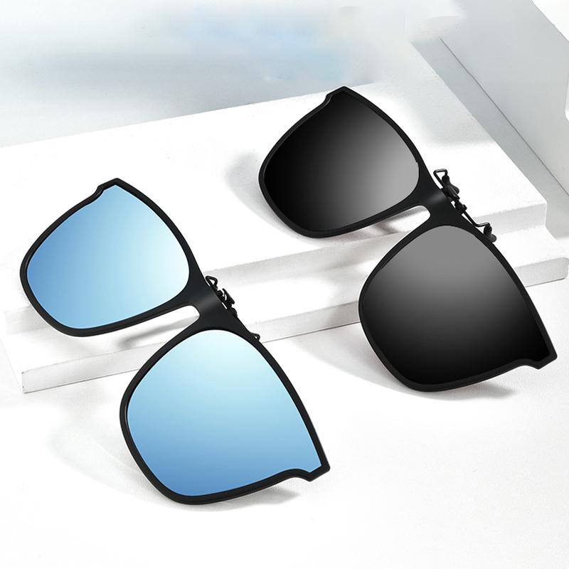 Clip-On Sunglasses for Glasses | Ultra-Light Flip-Up | Polarized Polycarbonate Lenses | Comfort Fit