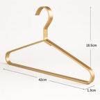 Clothes Hangers | Slim Aluminum Design | Non-Slip & Reinforced Frame | Set of 4