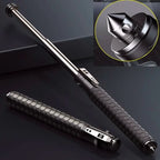 Collapsible Trekking Pole | Automatic Deploy | Aluminum Body & Anti-Slip Grip | Self-Defense