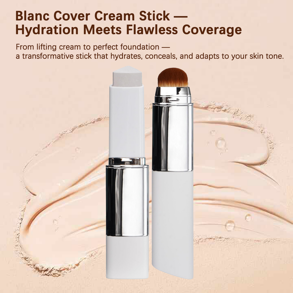 Color-Changing Cover Cream Stick | Adaptive Color-Match | Built-In Blending Brush