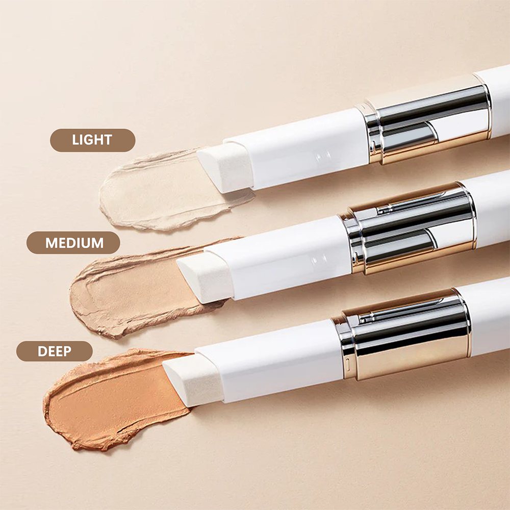 Color-Changing Cover Cream Stick | Adaptive Color-Match | Built-In Blending Brush