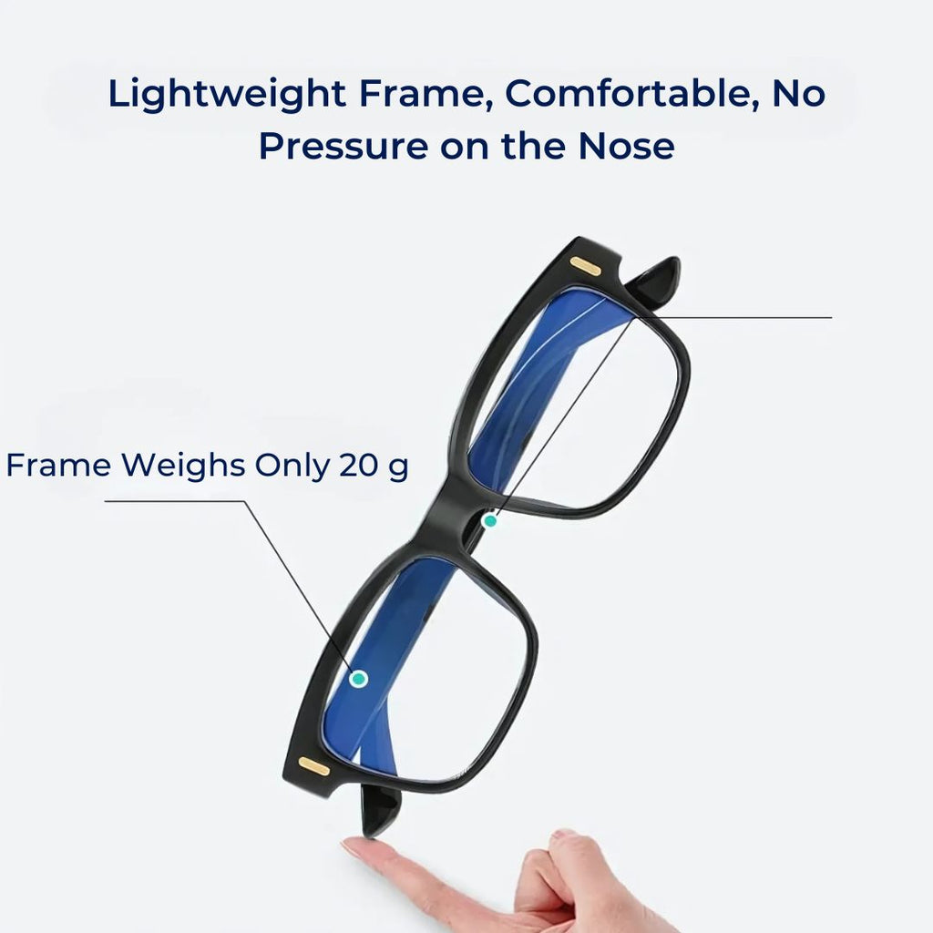 Computer Glasses | Blue Light Blocking Lenses | UV Protection & Anti-Glare | Eye Strain Relief