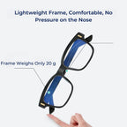 Computer Glasses | Blue Light Blocking Lenses | UV Protection & Anti-Glare | Eye Strain Relief