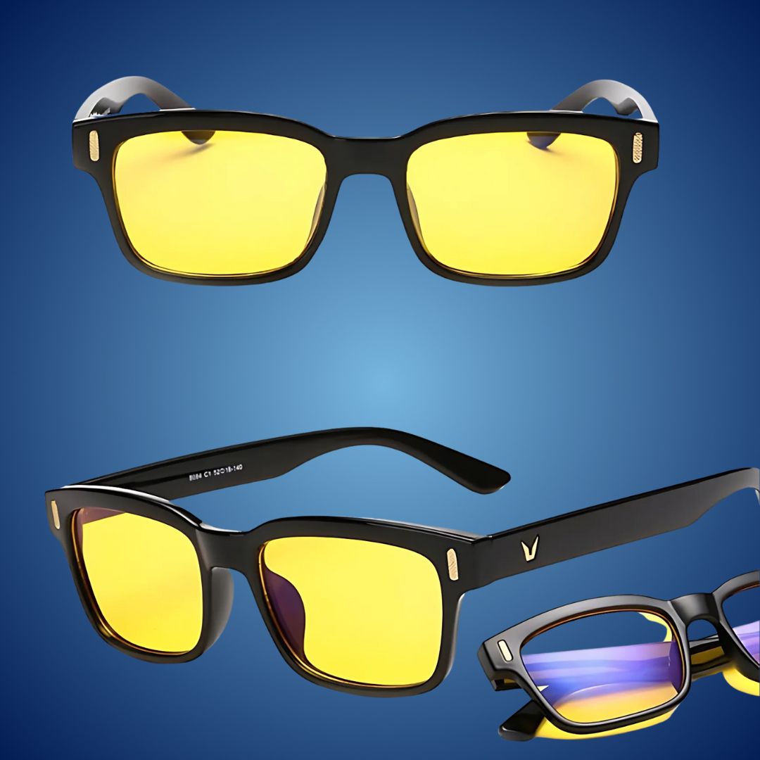 Computer Glasses | Blue Light Blocking Lenses | UV Protection & Anti-Glare | Eye Strain Relief