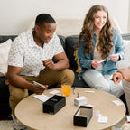 Conversation Card Game | Deep-Connection Questions | 99 Question & Challenge Cards | Date Night