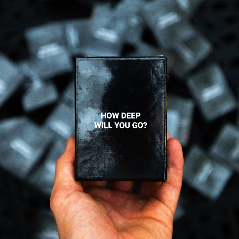 Conversation Card Game | Deep-Connection Questions | 99 Question & Challenge Cards | Date Night