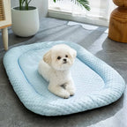 Cooling Dog Bed | Temperature-Regulating Design | Non-Slip Base & Washable Cover | Durable Design