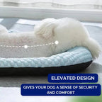 Cooling Dog Bed | Temperature-Regulating Design | Non-Slip Base & Washable Cover | Durable Design