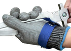 Cut-Resistant Kitchen Glove | Stainless Steel Mesh | Food-Safe & Dishwasher Safe