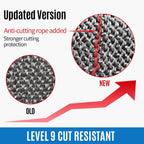 Cut-Resistant Kitchen Glove | Stainless Steel Mesh | Food-Safe & Dishwasher Safe